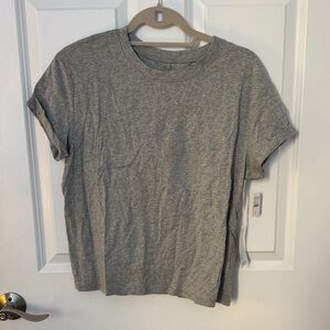Haven Well Within Gray Cotton Tee